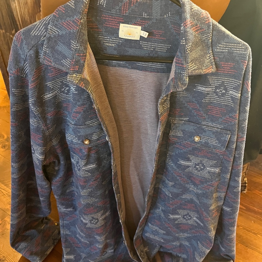 Men's Faherty Button-Up